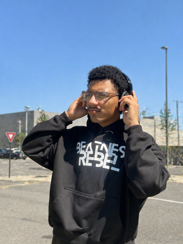Escape Reality Drop-Shoulder Hoodie